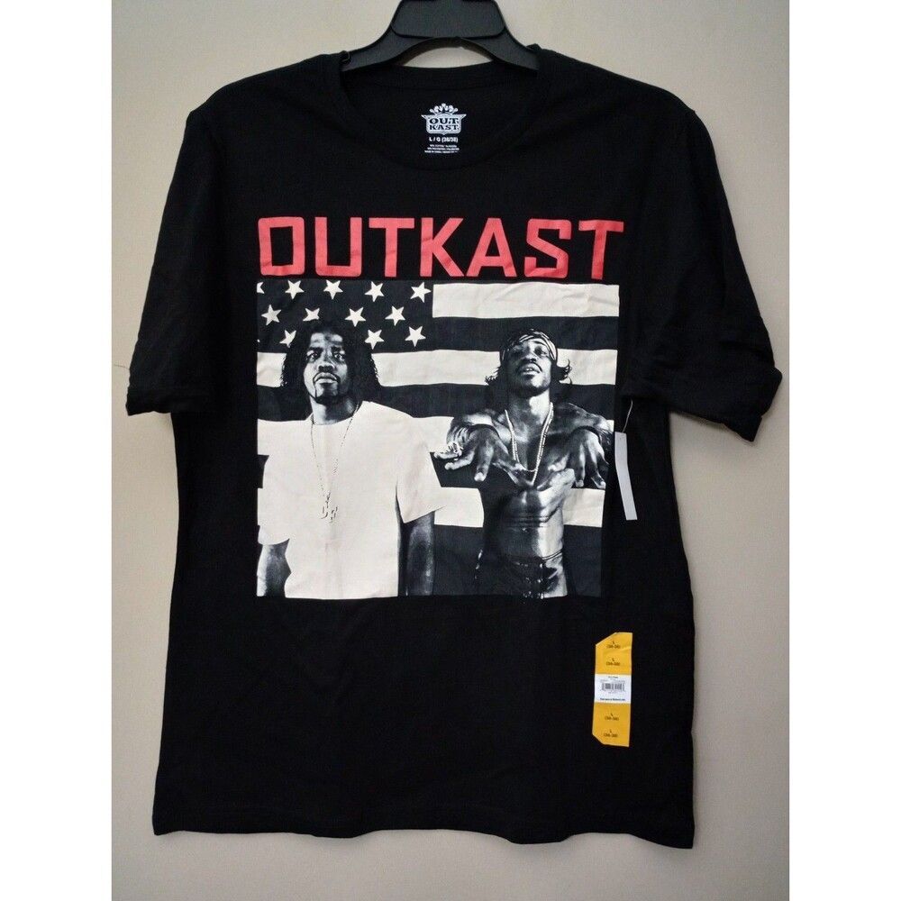 NWT OutKast Black Short Sleeve T Shirt Size Large